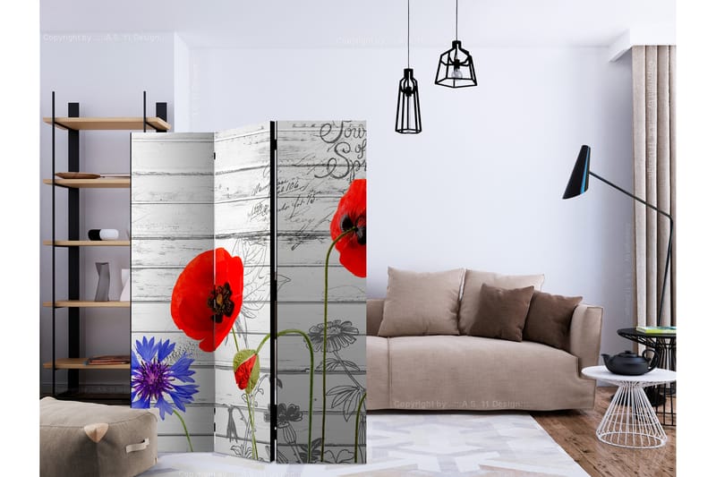 Kadira Rumdeler 135x172 cm - Artgeist sp. z o. o. - Boligtilbehør - Rumdelere - Skærmvæg