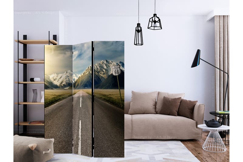 Kadira Rumdeler 135x172 cm - Artgeist sp. z o. o. - Boligtilbehør - Rumdelere - Skærmvæg