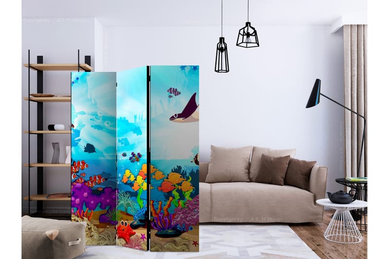 Kadira Rumdeler 135x172 cm - Artgeist sp. z o. o. - Boligtilbehør - Rumdelere - Skærmvæg