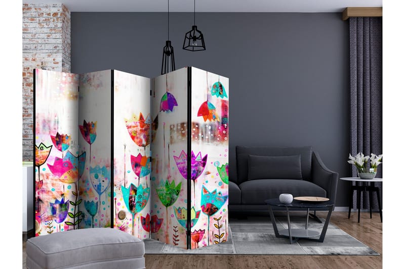 Kadira Rumdeler 225x172 225x172 cm - Artgeist sp. z o. o. - Boligtilbehør - Rumdelere - Foldeskærm