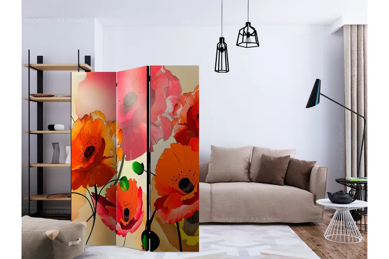 Kadira Rumsavdelare 135x172 cm VALUE_MISSING_1 - Boligtilbehør - Rumdelere - Foldeskærm