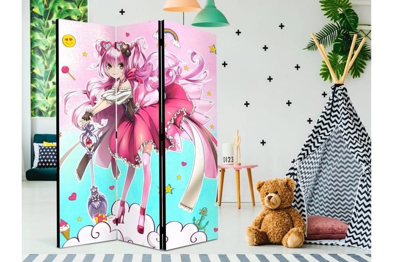 Kadira Rumsavdelare 135x172 cm VALUE_MISSING_1 - Boligtilbehør - Rumdelere - Foldeskærm