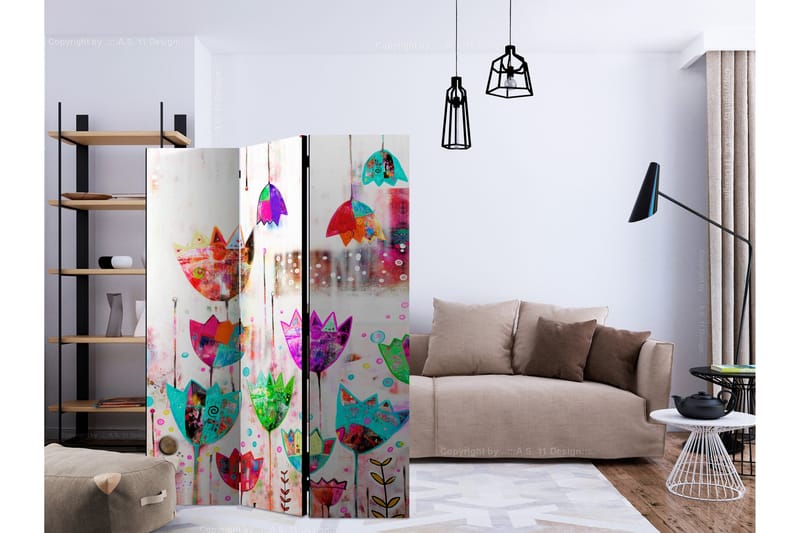 Kadira Rumsavdelare 135x172 cm VALUE_MISSING_1 - Boligtilbehør - Rumdelere - Foldeskærm