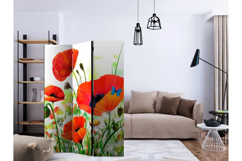 Kadira Rumsavdelare 135x172 cm VALUE_MISSING_1 - Boligtilbehør - Rumdelere - Foldeskærm