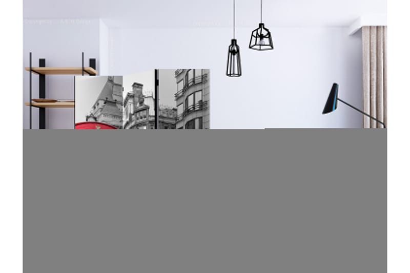 Kadira Rumsavdelare 135x172 cm VALUE_MISSING_1 - Boligtilbehør - Rumdelere - Foldeskærm