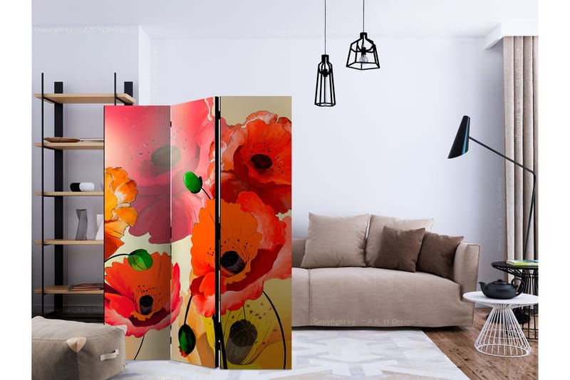 Kadira Rumsavdelare 135x172 cm VALUE_MISSING_1 - Boligtilbehør - Rumdelere - Foldeskærm