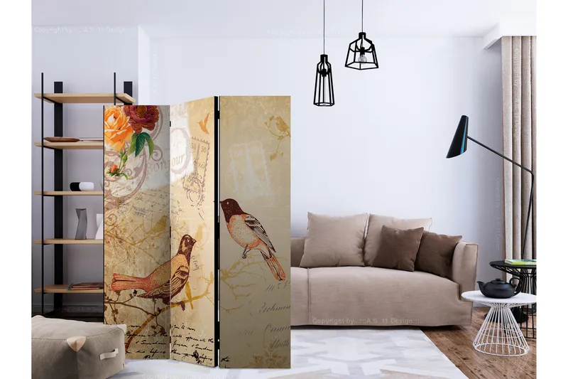 Kadira Rumsavdelare 135x172 cm VALUE_MISSING_1 - Boligtilbehør - Rumdelere - Foldeskærm