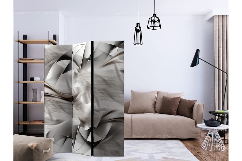 Rumdeler - Abstract braid 135x172 - Artgeist sp. z o. o. - Boligtilbeh ør - Rumdelere - Foldeskærm