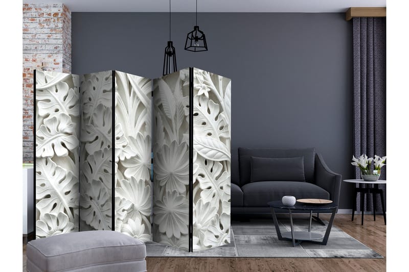 Rumdeler - Alabaster Garden II II 225x172 - Artgeist sp. z o. o. - Boligtilbehør - Rumdelere - Foldeskærm