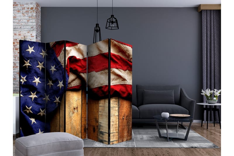 Rumdeler - American Style II 225x172 - Artgeist sp. z o. o. - Boligtilbehør - Rumdelere - Foldeskærm