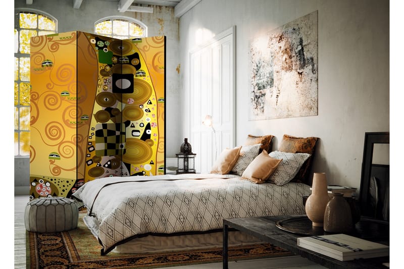 Rumdeler Artistic Geometry 135x172 - Artgeist sp. z o. o. - Boligtilbehør - Rumdelere - Foldeskærm