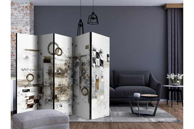 Rumdeler - Artistic Riddle II 225x172 - Artgeist sp. z o. o. - Boligtilbehør - Rumdelere - Foldeskærm