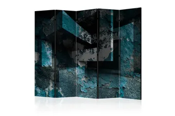 Rumdeler - Azure Geometry II 225x172 - Artgeist sp. z o. o. - Boligtilbehør - Rumdelere - Foldeskærm