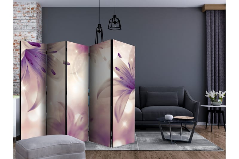 Rumdeler - Ballad about Gentleness II 225x172 - Artgeist sp. z o. o. - Boligtilbehør - Rumdelere - Foldeskærm