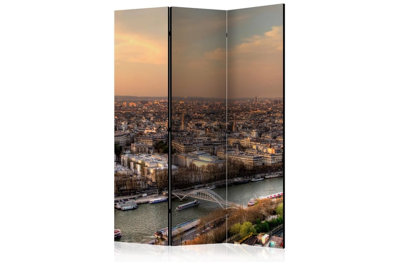 Rumdeler Barges on the Seine 135x172 cm, Artgeist sp. z o. o.