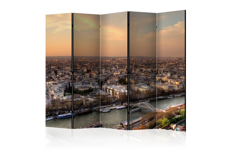 Rumdeler Barges on the Seine II 225x172 cm, Artgeist sp. z o. o.