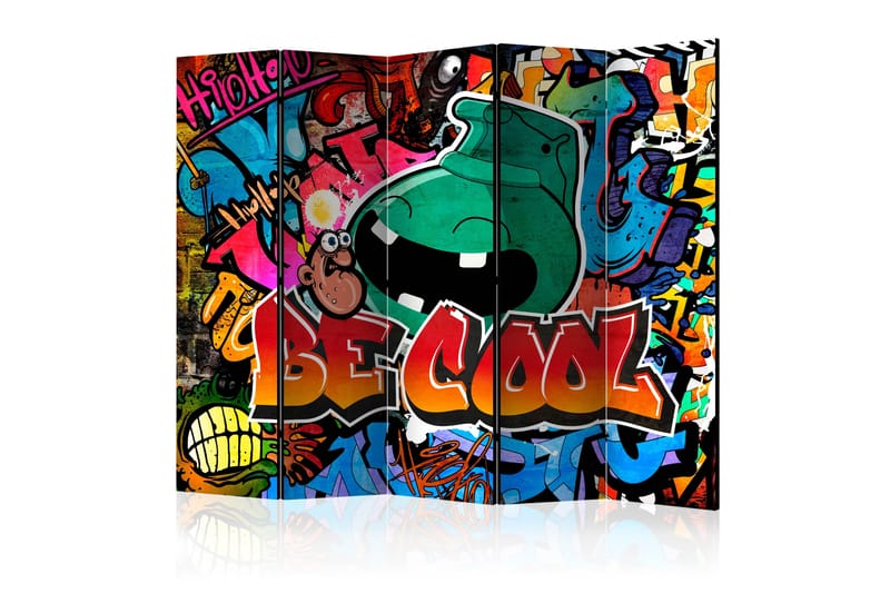 Rumdeler - Be Cool II 225x172 - Artgeist sp. z o. o. - Foldeskærm - Rumdelere