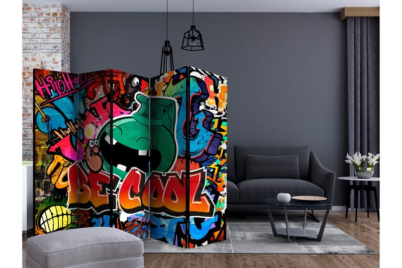 Rumdeler - Be Cool II 225x172 - Artgeist sp. z o. o. - Boligtilbehør - Rumdelere - Foldeskærm