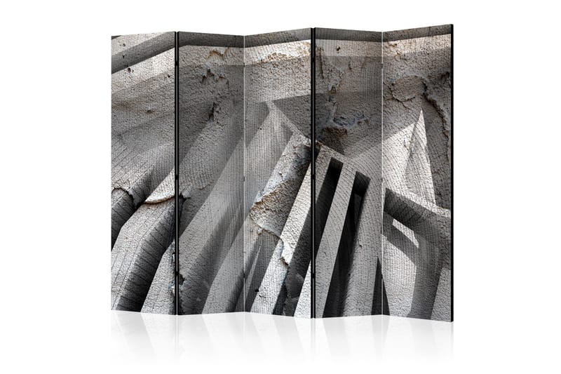 Rumdeler - Beton 3D II 225x172, Artgeist sp. z o. o.