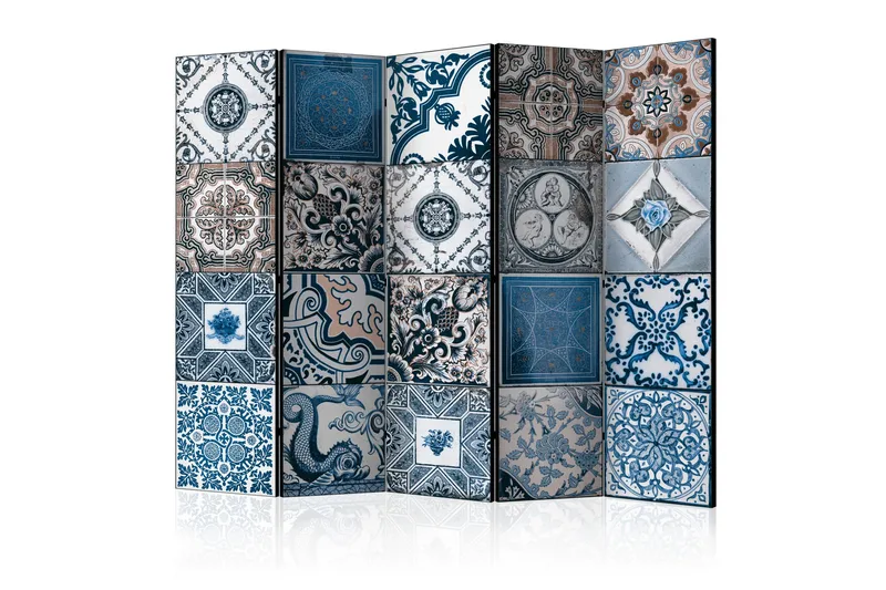 Rumdeler Blue Arabesque II 225x172 cm, Artgeist sp. z o. o.