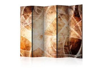Rumdeler Brown Texture II 225x172 cm - Artgeist sp. z o. o. - Boligtilbehør - Rumdelere - Foldeskærm