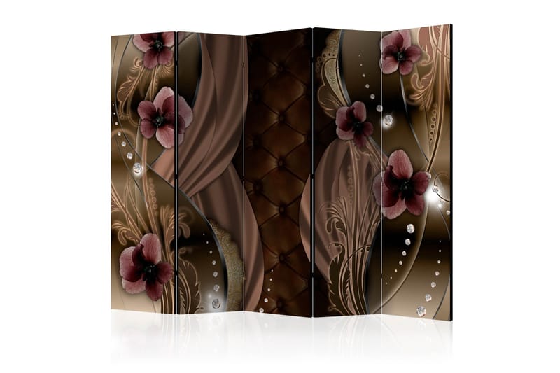 Rumdeler - Burgundy pansies II 225x172, Artgeist sp. z o. o.