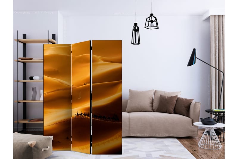 Rumdeler Caravan of Camels 135x172 cm - Artgeist sp. z o. o. - Boligtilbehør - Rumdelere - Foldeskærm