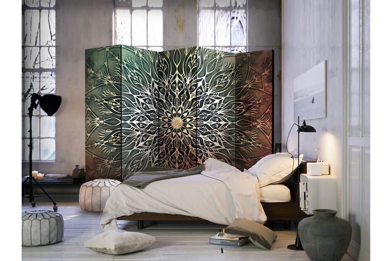 Rumdeler Center Green 225x172 - Artgeist sp. z o. o. - Boligtilbehør - Rumdelere - Foldeskærm