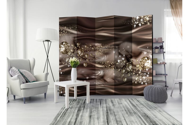 Rumdeler Chocolate River 225x172 - Artgeist sp. z o. o. - Boligtilbehør - Rumdelere - Foldeskærm