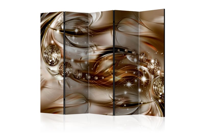 Rumdeler Chocolate Tide 225x172 - Artgeist sp. z o. o. - Boligtilbehør - Rumdelere - Foldeskærm