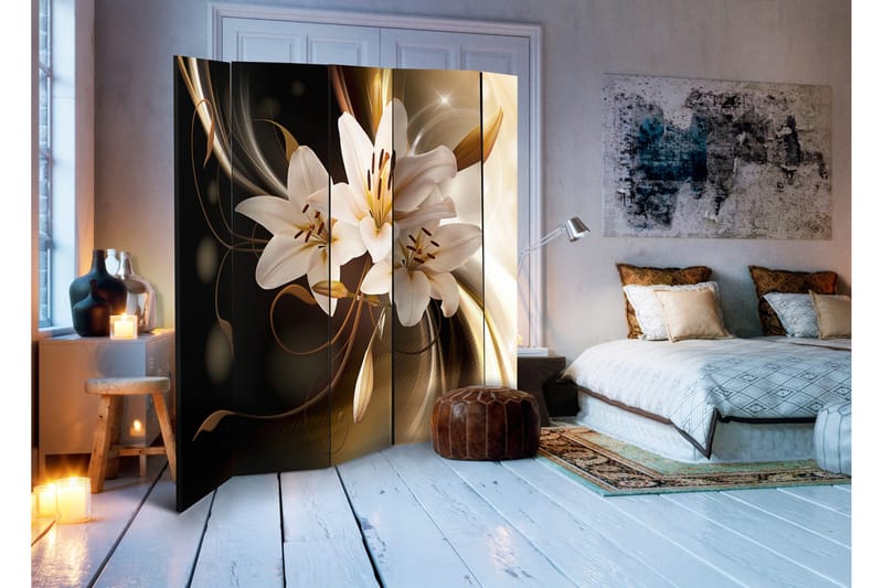 Rumdeler Circle Of Light 225x172 - Artgeist sp. z o. o. - Boligtilbehør - Rumdelere - Foldeskærm