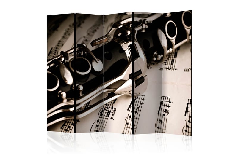 Rumdeler - Clarinet and music notes II 225x172, Artgeist sp. z o. o.