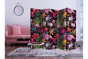 Rumdeler Colorful Exotic II 225x172 cm - Artgeist sp. z o. o. - Boligtilbehør - Rumdelere - Foldeskærm