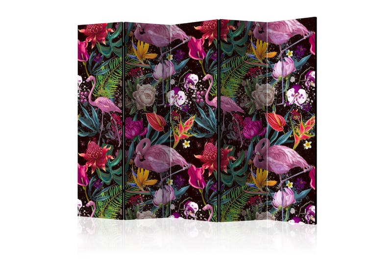 Rumdeler Colorful Exotic II 225x172 cm - Artgeist sp. z o. o. - Boligtilbehør - Rumdelere - Foldeskærm