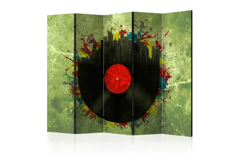 Rumdeler - Colorful melodies of the city II 225x172, Artgeist sp. z o. o.