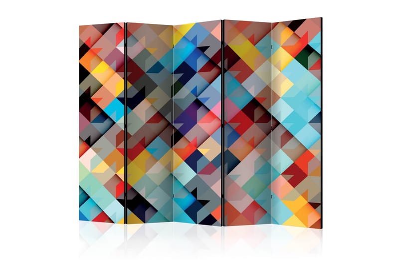 Rumdeler - Colour Patchwork II 225x172, Artgeist sp. z o. o.