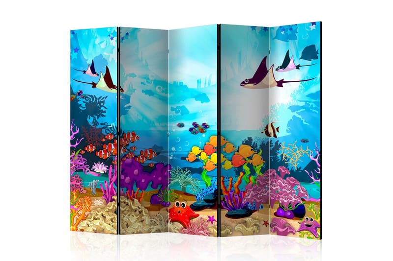 Rumdeler - Colourful Fish II 225x172, Artgeist sp. z o. o.