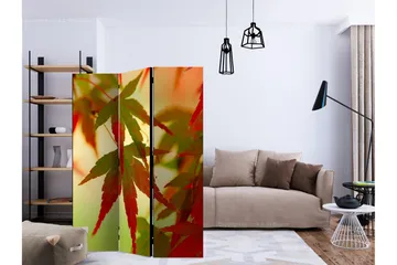 Rumdeler - Colourful leaves 135x172 - Artgeist sp. z o. o. - Boligtilbehør - Rumdelere - Foldeskærm