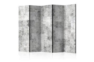 Rumdeler - Concrete: Grey City II 225x172 - Artgeist sp. z o. o. - Boligtilbehør - Rumdelere - Foldeskærm