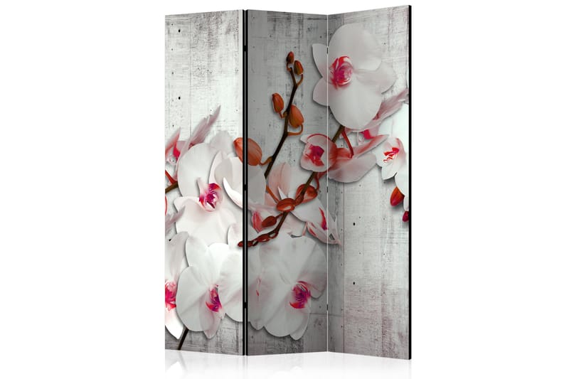 Rumdeler Concrete Orchid 135x172 - Artgeist sp. z o. o. - Boligtilbehør - Rumdelere - Foldeskærm