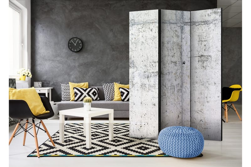 Rumdeler Concrete Wall 135x172 - Artgeist sp. z o. o. - Boligtilbehør - Rumdelere - Foldeskærm