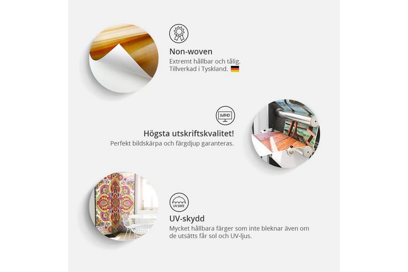 Rumdeler Concrete Wall 135x172 - Artgeist sp. z o. o. - Boligtilbehør - Rumdelere - Foldeskærm