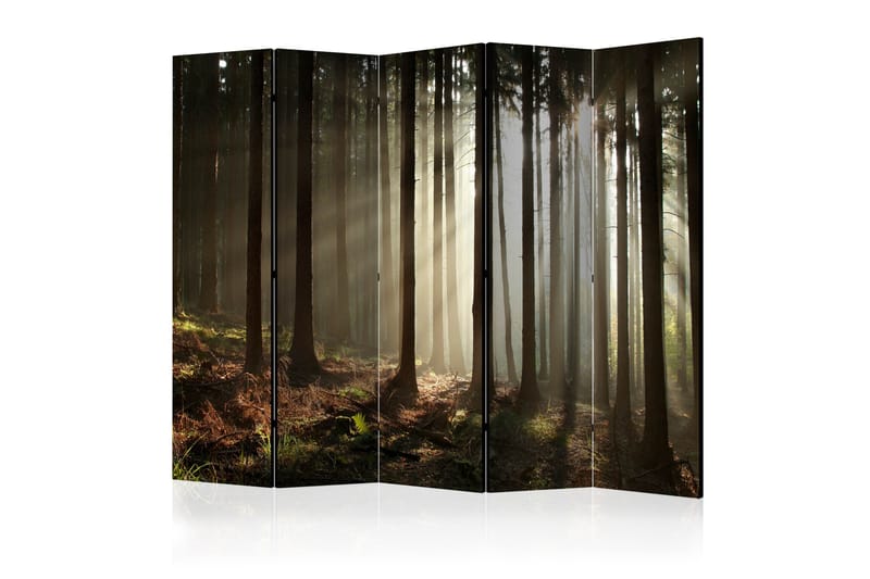 Rumdeler Coniferous Forest II 225x172 cm - Artgeist sp. z o. o. - Foldeskærm - Rumdelere