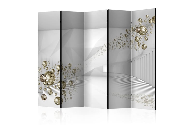 Rumdeler - Corridor of Diamonds II 225x172 - Artgeist sp. z o. o. - Boligtilbehør - Rumdelere - Foldeskærm