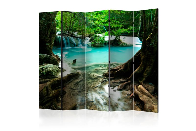 Rumdeler Crystal Clear Water 225x172 - Artgeist sp. z o. o. - Boligtilbehør - Rumdelere - Foldeskærm