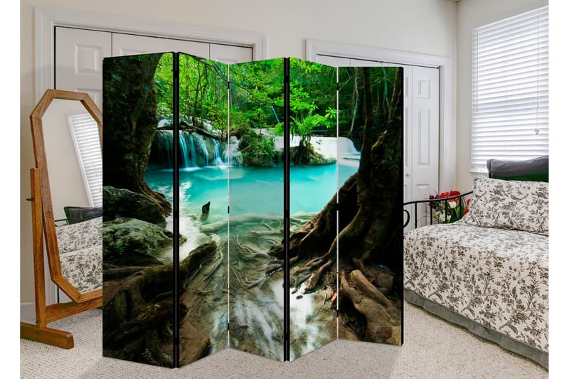 Rumdeler Crystal Clear Water 225x172 - Artgeist sp. z o. o. - Boligtilbehør - Rumdelere - Foldeskærm