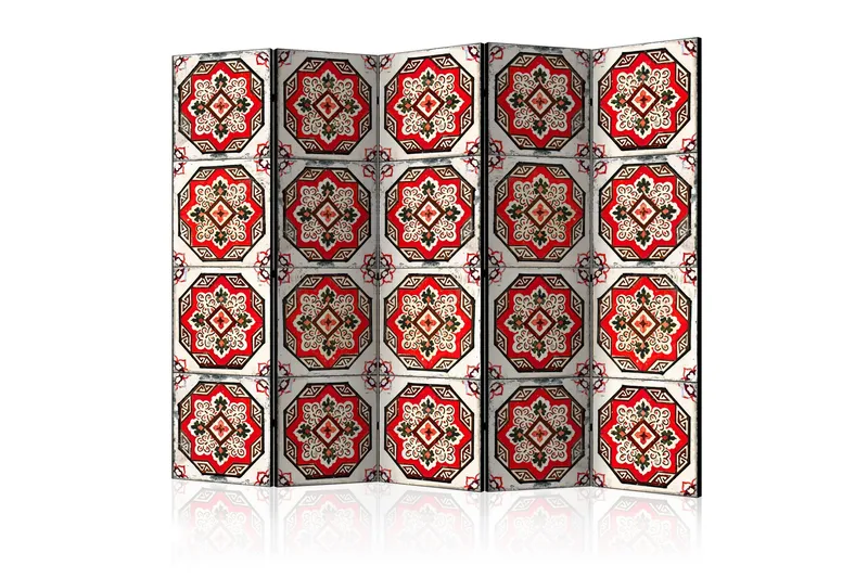 Rumdeler Dance of Red Line II 225x172 cm, Artgeist sp. z o. o.