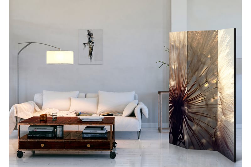 Rumdeler Dandelion Kiss 135x172 - Artgeist sp. z o. o. - Boligtilbehør - Rumdelere - Foldeskærm