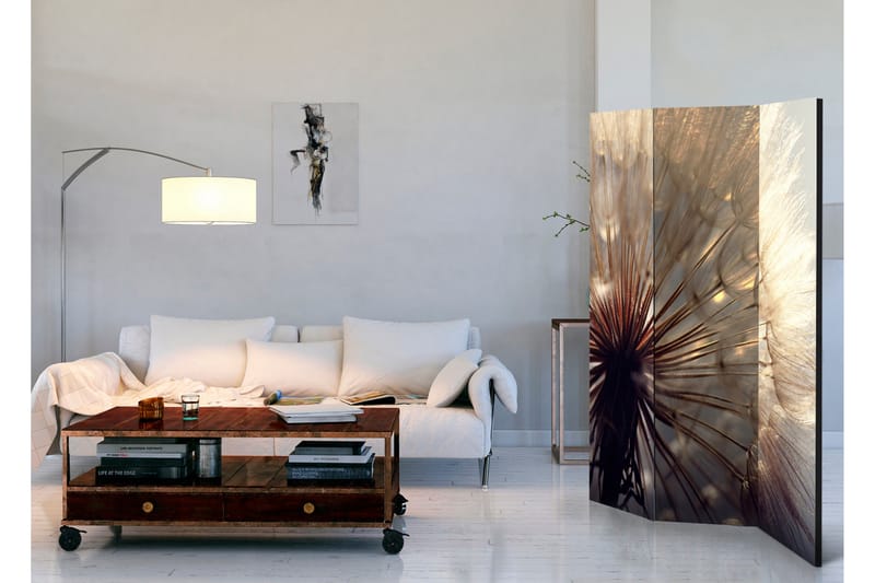 Rumdeler Dandelion Kiss 135x172 - Artgeist sp. z o. o. - Boligtilbehør - Rumdelere - Foldeskærm