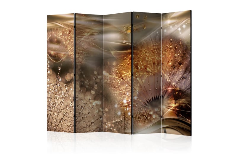 Rumdeler Dandelions' World 225x172 - Artgeist sp. z o. o. - Boligtilbehør - Rumdelere - Foldeskærm